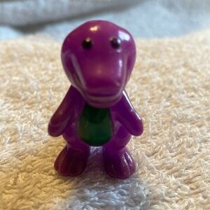 Vintage Barney the Dinosaur Pencil Topper